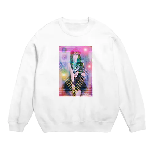 universalPrincess cakra energy remix Crew Neck Sweatshirt