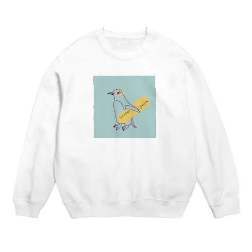 からふるスノボジェンツーペンギン Crew Neck Sweatshirt