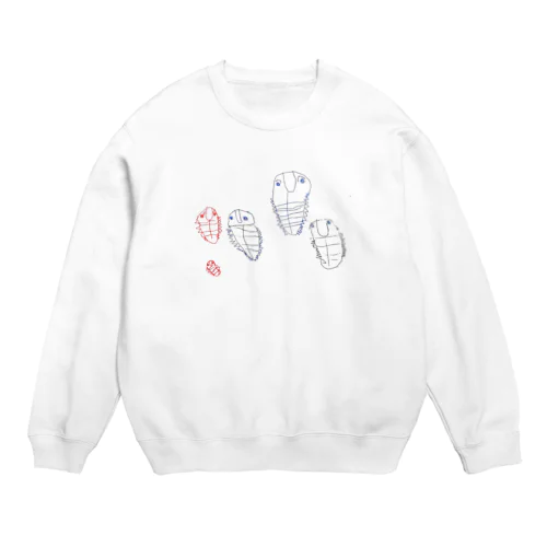 三葉虫一家 Crew Neck Sweatshirt