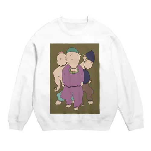 ラフ・不良 Crew Neck Sweatshirt