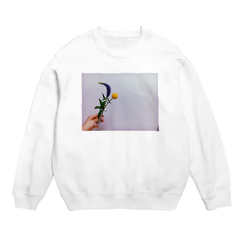 きいろとむらさき Crew Neck Sweatshirt