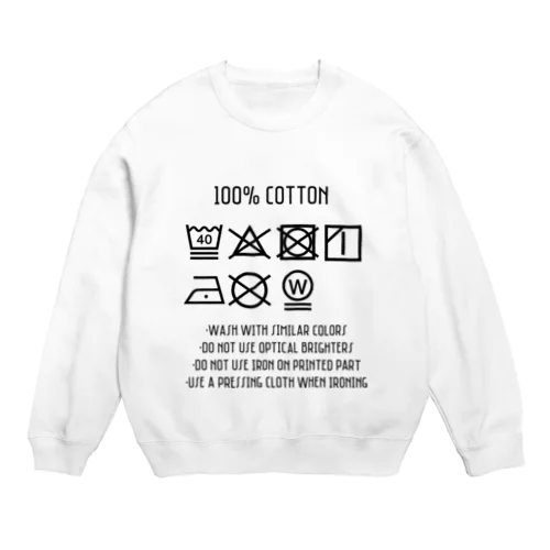 洗濯 Crew Neck Sweatshirt