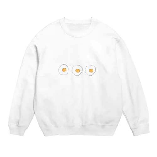 めだまやき Crew Neck Sweatshirt