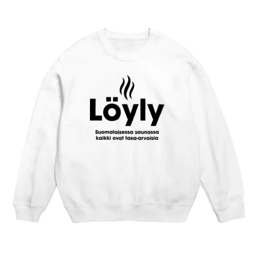 Löyly（ロウリュ） Crew Neck Sweatshirt