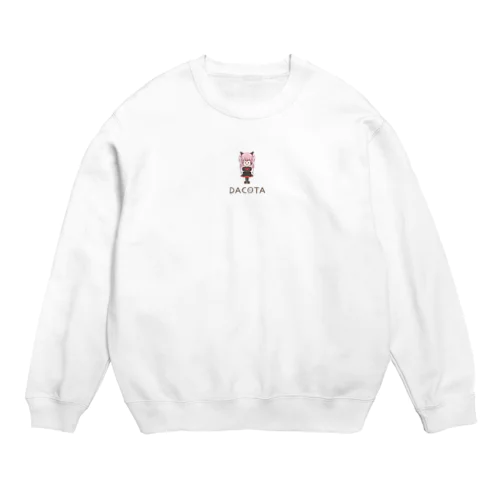 No.022 えむ【黒ロゴ】 Crew Neck Sweatshirt