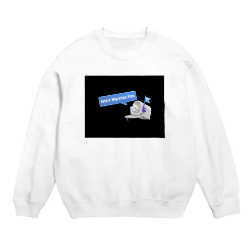 未来移住計画 ① Crew Neck Sweatshirt