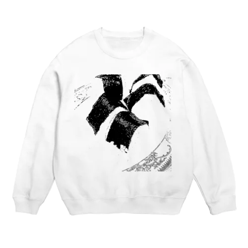 おにぎり Crew Neck Sweatshirt