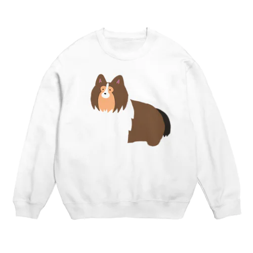 ゆるゆるシェルティ Crew Neck Sweatshirt