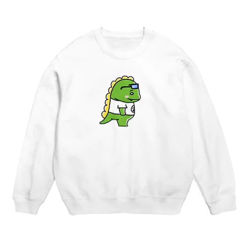 むびおスウェット(横向き) Crew Neck Sweatshirt