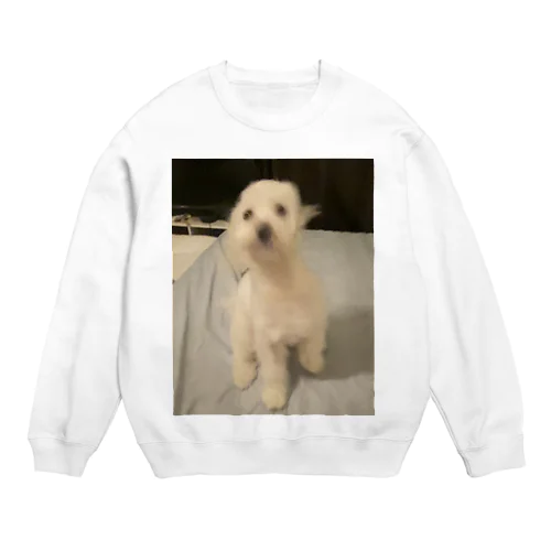 ブレブレ犬のスウェット Crew Neck Sweatshirt