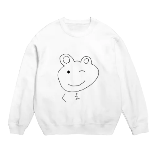 くま Crew Neck Sweatshirt