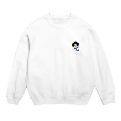 4カドのぱいんくん Crew Neck Sweatshirt