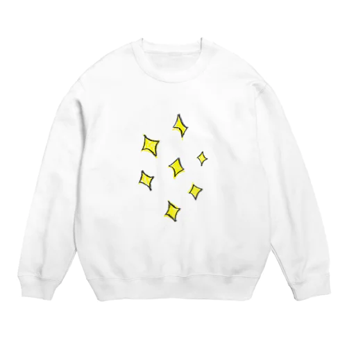 クレヨンのきらきら Crew Neck Sweatshirt