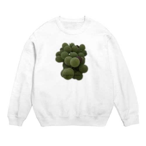 巨峰なんだけど Crew Neck Sweatshirt