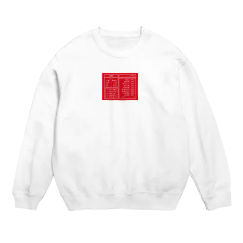 ニートなのに最強！ニートの鏡ステータス　コマンド Crew Neck Sweatshirt