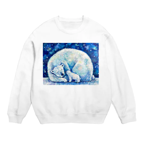 しろくま🐻‍❄️ Crew Neck Sweatshirt