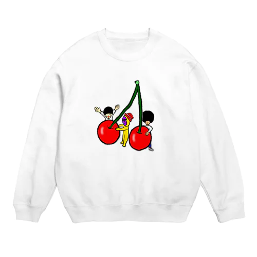 チェリーボーイズ Crew Neck Sweatshirt