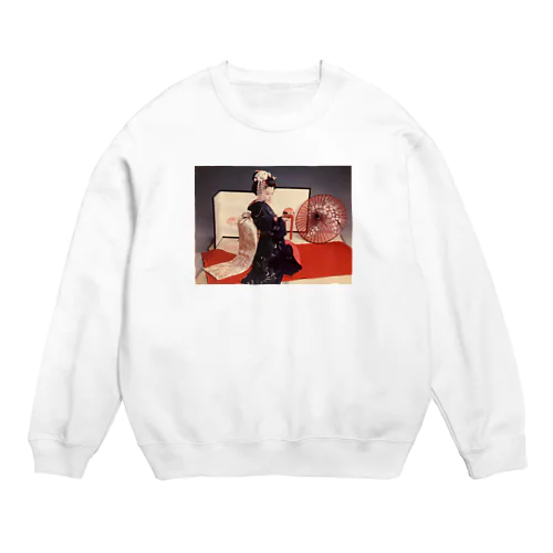 舞妓さん　良枝　Yoshie Crew Neck Sweatshirt