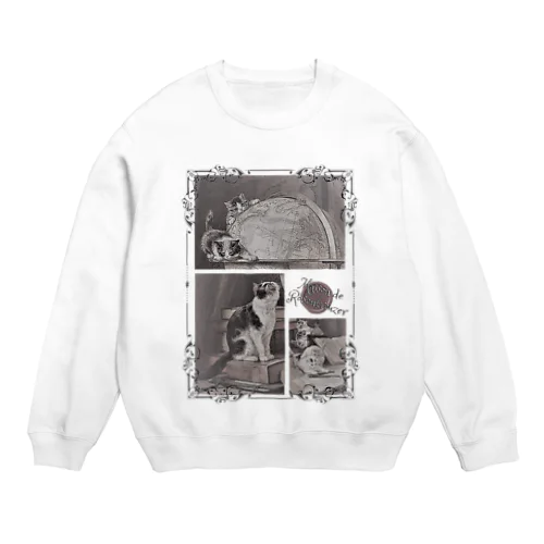 アンティークキティ Crew Neck Sweatshirt