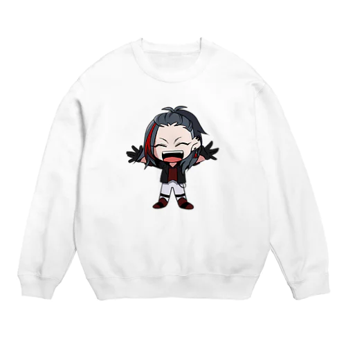 「伊賀守龍之助」笑顔スウェット Crew Neck Sweatshirt