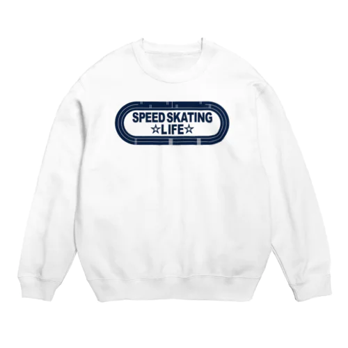 スピードスケートリンク・Speed skating・グッズ・Tシャツ・1周400m・リンク・ウィンタースポーツ・男子・女子・カッコイイ・かわいい・有望・確実・有力・団体追い抜き・チームパシュート スウェット