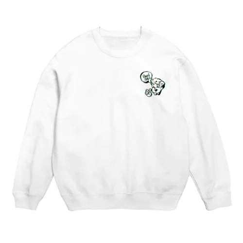 グッジョブおじさん Crew Neck Sweatshirt