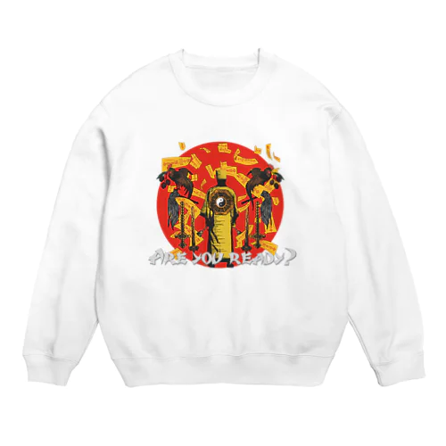 【総天然色】道士降臨  Crew Neck Sweatshirt