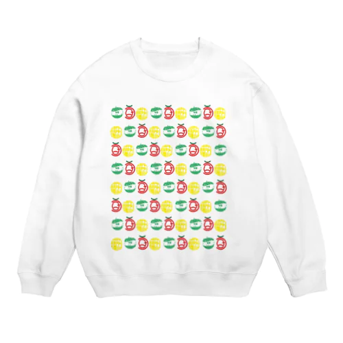 健康さんbytomatotonasubi ロゴグッズ１ Crew Neck Sweatshirt