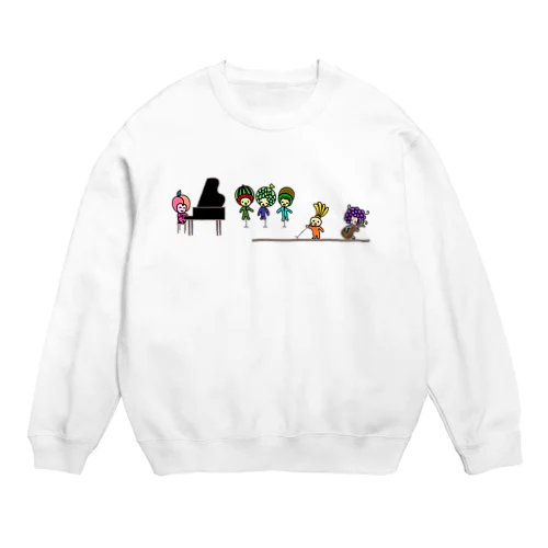 フルーツの森3 Crew Neck Sweatshirt