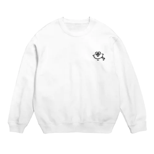 simple is mos  Crew Neck Sweatshirt