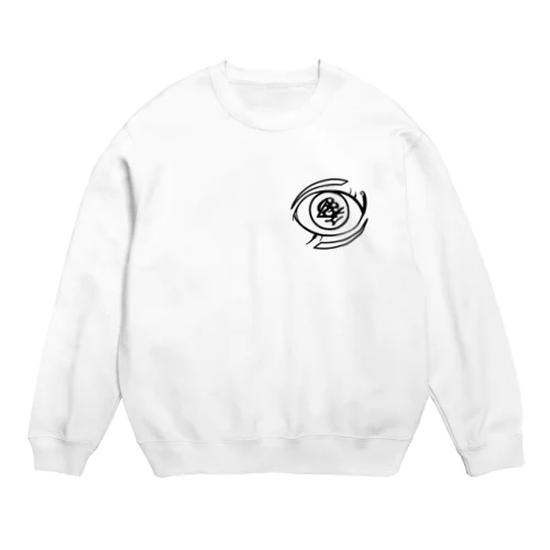 Magia El ojo （魔法の目） Crew Neck Sweatshirt