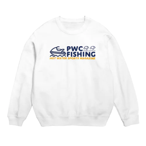 PWC FISHING（青色ロゴ） Crew Neck Sweatshirt