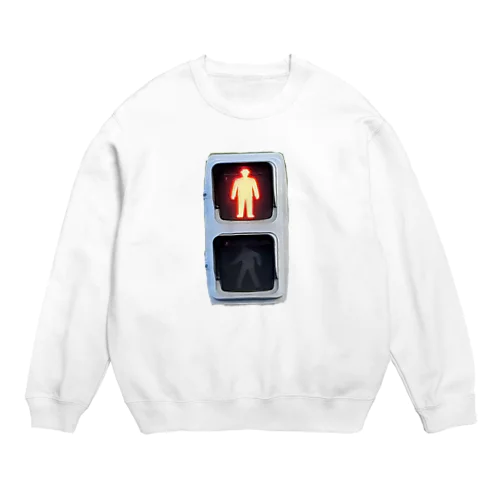 歩行者用LED灯器(厚型) Crew Neck Sweatshirt