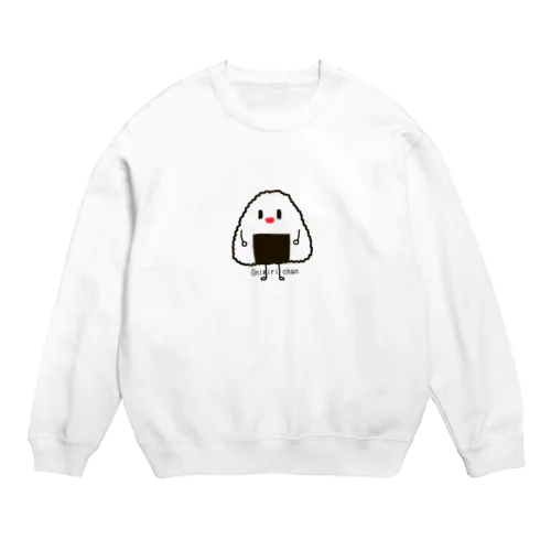 Onigiri chan （おにぎりちゃん） Crew Neck Sweatshirt