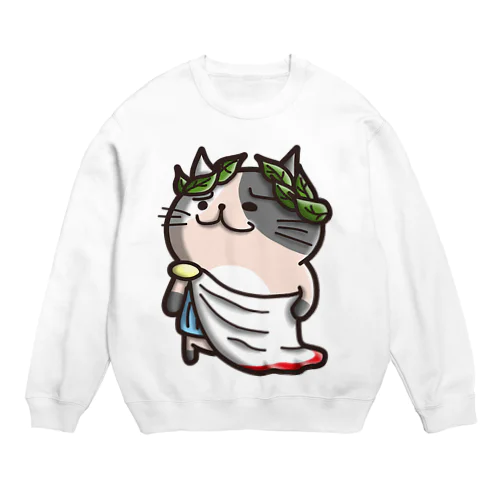 にゃえさる (まだむにゃん) Crew Neck Sweatshirt