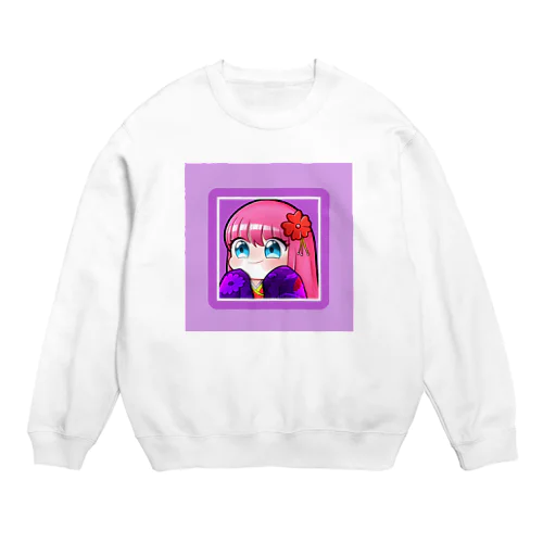 みるきーグッズ❤ Crew Neck Sweatshirt