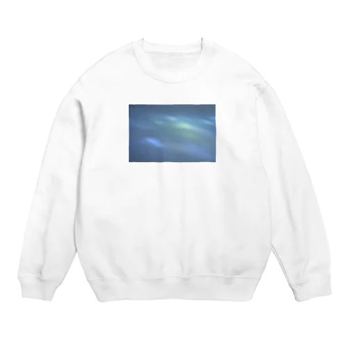 distorted lights Crew Neck Sweatshirt