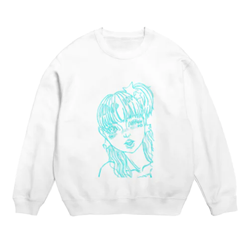 すたぁガール Crew Neck Sweatshirt