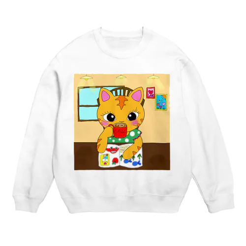 coffeetime Crew Neck Sweatshirt