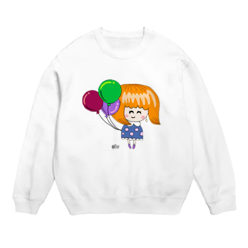 pretty girls you! Crew Neck Sweatshirt