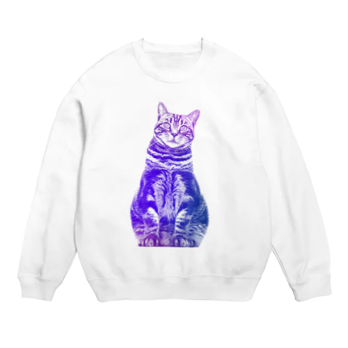 にゃんこ Crew Neck Sweatshirt