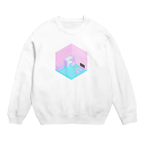 おへや(ゆめかわ) Crew Neck Sweatshirt