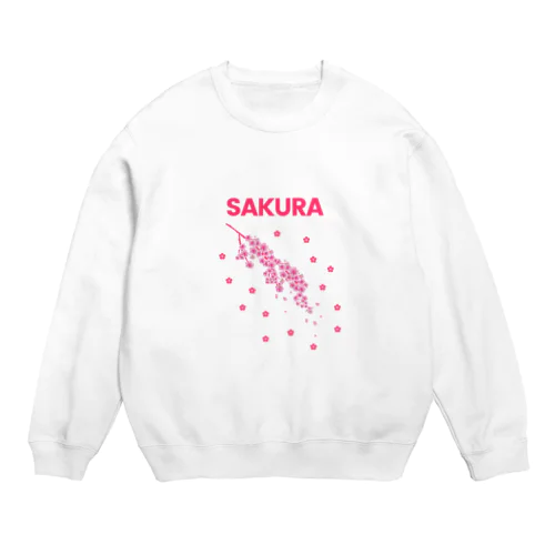 SAKURA Crew Neck Sweatshirt