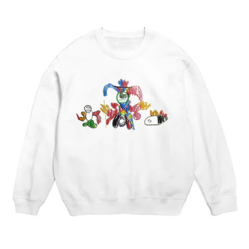 伝説モンスターズ　～ピエロと仲間たち～ Crew Neck Sweatshirt