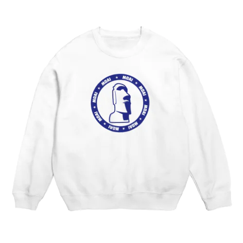 Moai 02 Crew Neck Sweatshirt