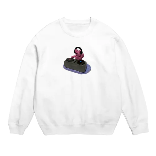 ねんど！DJ Crew Neck Sweatshirt