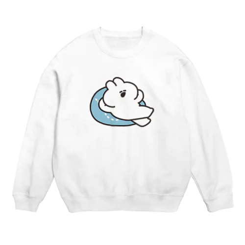 ぐーたらうさちゃん Crew Neck Sweatshirt