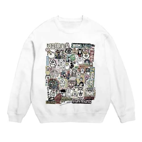 あかねコラージュ Crew Neck Sweatshirt