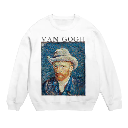 ゴッホ　灰色のフェルト帽の自画像　Vincent van Gogh  スウェット