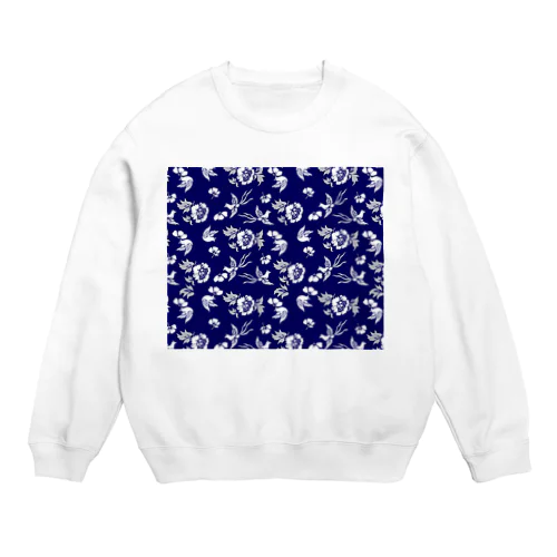 花柄24 Crew Neck Sweatshirt